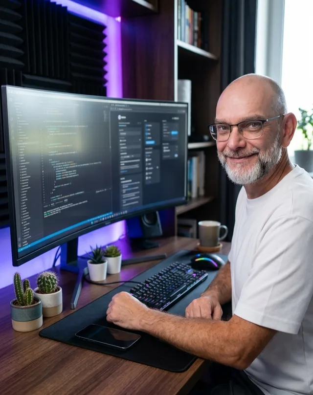 Rostislav — founder of RostiSStudiO, landing page developer